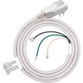 Elegrp 0651515Ly L15515 L22515 14Awg Lcdi Power Cord Plug For A/C Air Conditioner, E250451 Ul Certified, 7.5Ft Leakage Current Detection Interrupter Replacement, 120V 15A 1800W 60Hz Nema 5-15P, 1 Pack