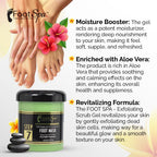 Foot Repair Mask - Dual-Action Cosmeceutical Treatment that Regenerates Skin from Within to Heal Painful Fissures and Provide Spa-Quality Cooling Relief - 16 oz