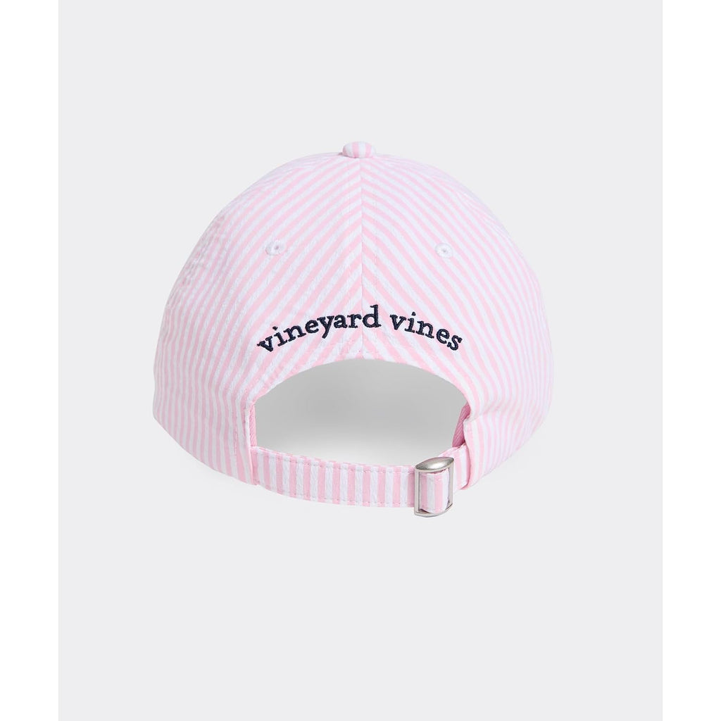 Vineyard Vines Women'S Womens Harbor Seersucker Baseball Hat