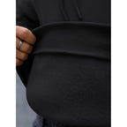 Efan Mens Oversized Hoodies Fall Sweatshirt Winter Fleece Hooded Collar Drawstring Pullover With Pockets