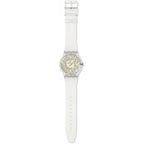 Swatch New Gent Biosourced Unisex Watch Casual Polymer Transparent Quartz Waterproof From The Archive