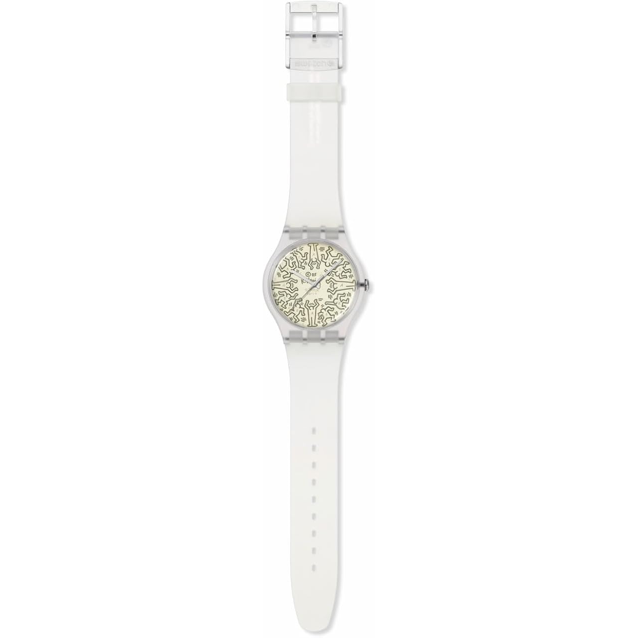 Swatch New Gent Biosourced Unisex Watch Casual Polymer Transparent Quartz Waterproof From The Archive