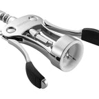 Beneno Wine Opener, Zinc Alloy Premium Wing Corkscrew With Multifunctional Bottles Opener, Sharp Wine Corkscrew With Ergonomic Non-Slip Wing Handle, Silver