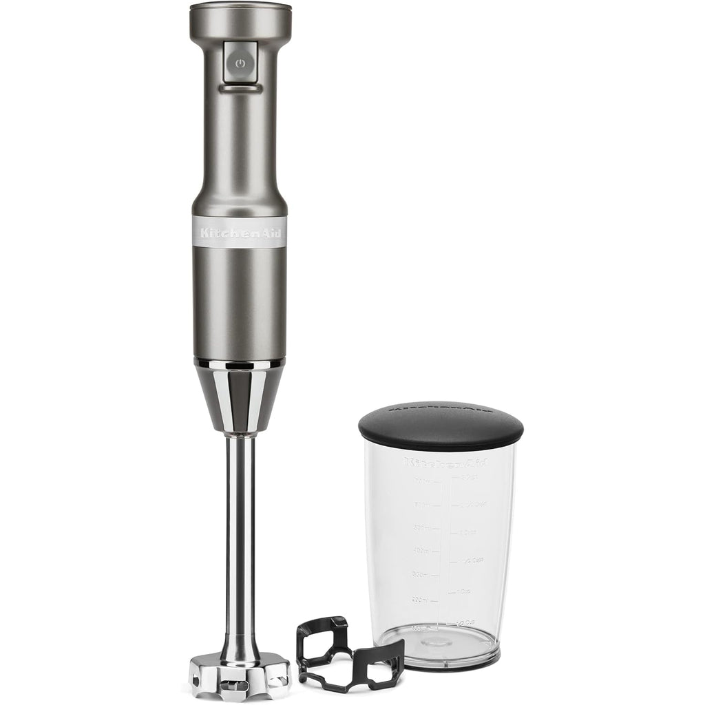 KitchenAid Variable Speed Corded Hand Blender KHBV53, Contour Silver