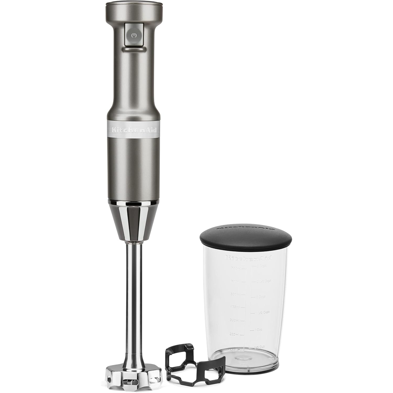 KitchenAid Variable Speed Corded Hand Blender KHBV53, Contour Silver