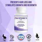 Propidren Dht Blocker & Hair Growth Pills To Stop Hair Loss And Regrow Hair | Prevents Hair Loss
