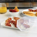 Nordic Ware Bacon Rack With Lid, 10.25X8X2 Inches