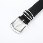 RISANTRY Women's Leather Belts with Gold Buckle Fashion Leather Waist Belt Elegant Ladies Belts for Jeans Gifts for Women