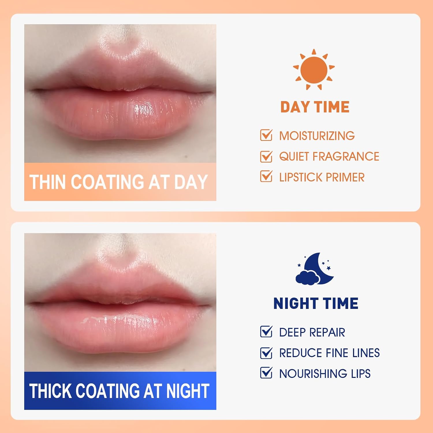 12 Pack Lip Sleeping Mask Set, Overnight Lip Skincare, Nourish And Hydrate Lip Mask With Vitamin C And Coconut Oil, Lip Balm For Dry Lips, Bulk Gifts For Women