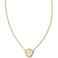 Kendra Scott Brynne Shell Short Pendant Necklace, Fashion Jewelry for Women