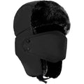 TZ Promise Unisex Winter Trapper Russian Hats with Face Mask Earflaps Faux Fur Outdoor