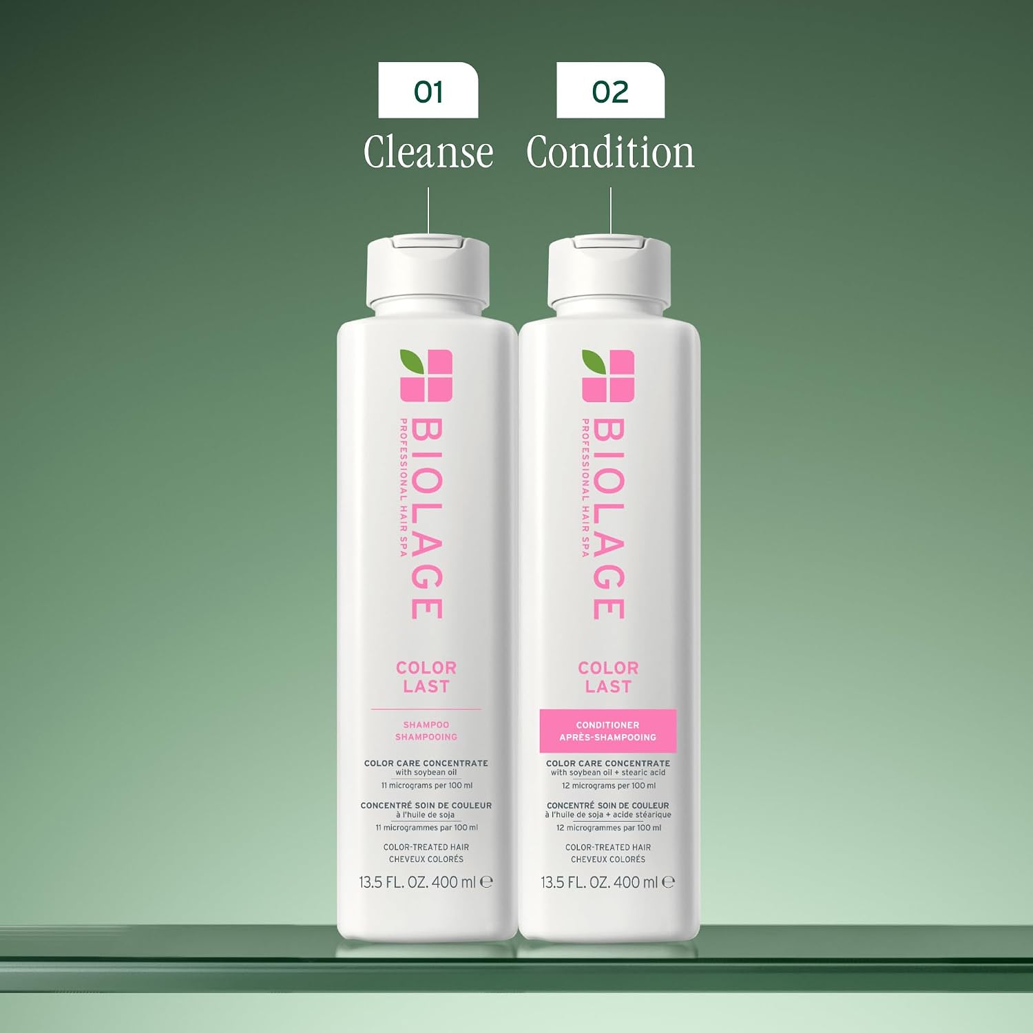 Biolage Color Last Shampoo - For Color-Treated Hair, Gently Cleanses, Nourishes, Strengthens, Hydrates And Adds Shine, Soybean Oil & Stearic Acid, Paraben & Mineral Oil-Free, Vegan