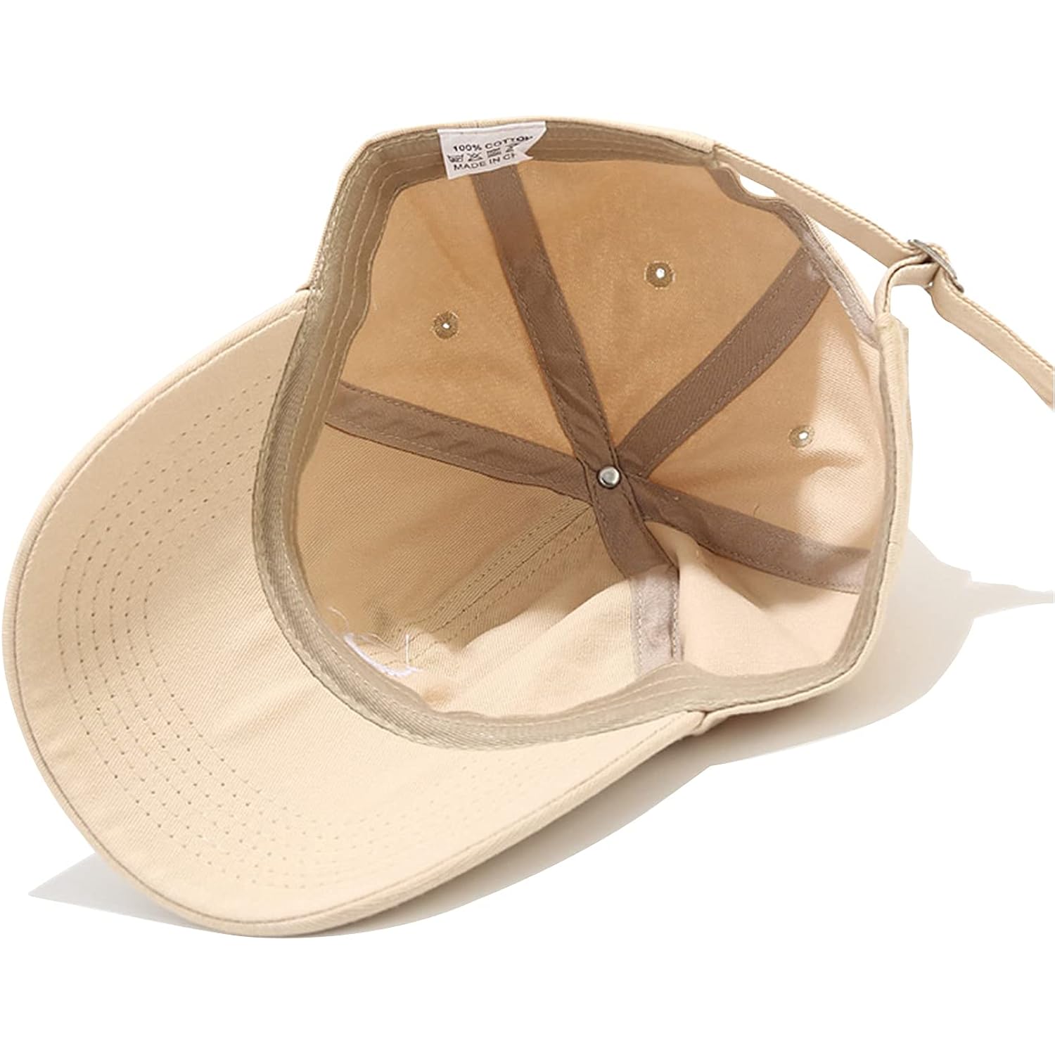 Umeepar Smile Face Baseball Cap for Women Men Adjustable Low Profile Unstructured Cotton Dad Hat