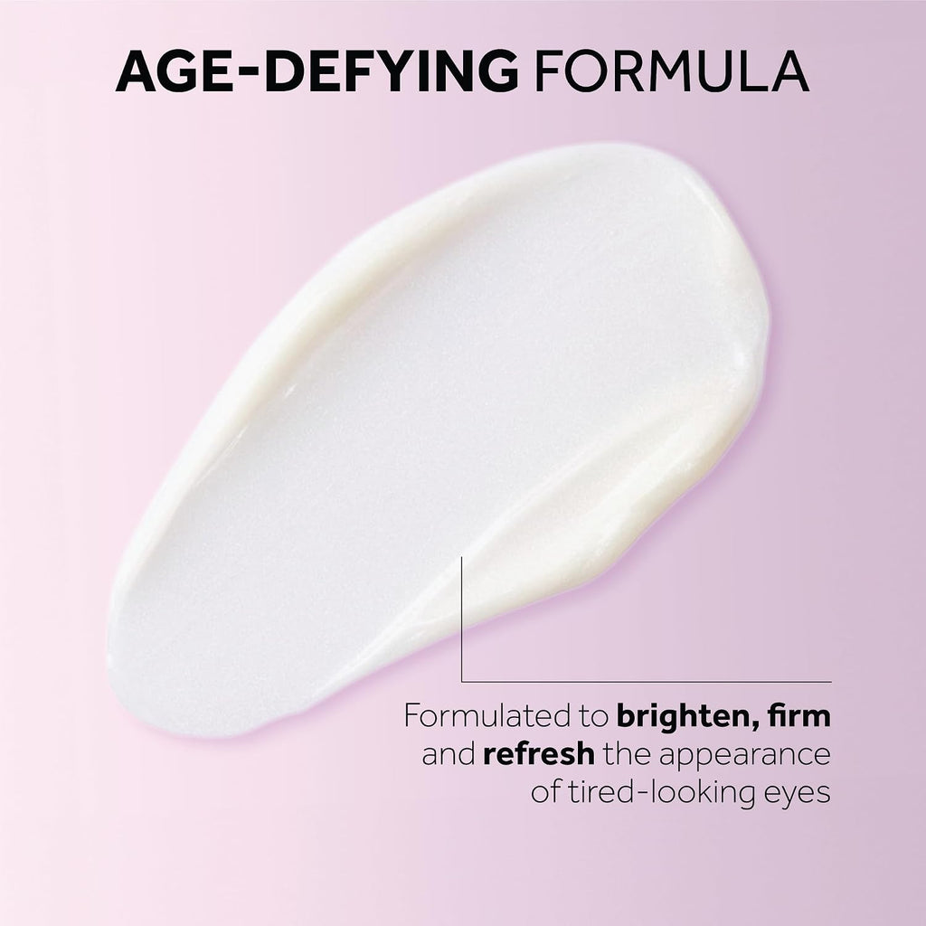 No7 Menopause Skincare Firm & Bright Eye Concentrate - Revitalizing Eye Cream For Dark Circles, Wrinkles & Under Eye Puffiness - Menopause Relief Cooling Roller For Refreshing Tired Eyes (15 Ml)