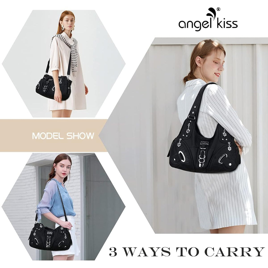 Angelkiss Hobo Purses and handbags for Women Satchel Handbag Women Purses Large Daily Shoulder Bags | Purses, handbags, Handbag, Women Purses, Large, Daily