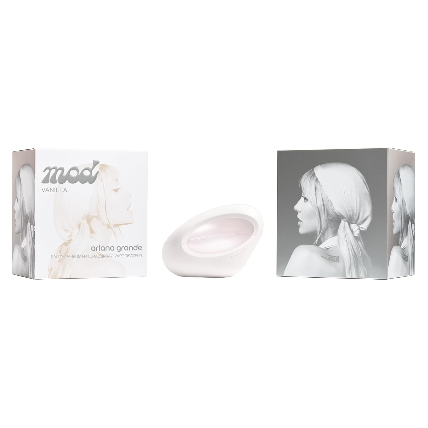 Ariana Grande MOD Vanilla Eau De Parfum – Gourmand Musk Fragrance for Women – Women's Perfume with Notes of Vanilla, Cocoa Butter, Plum & Jasmine