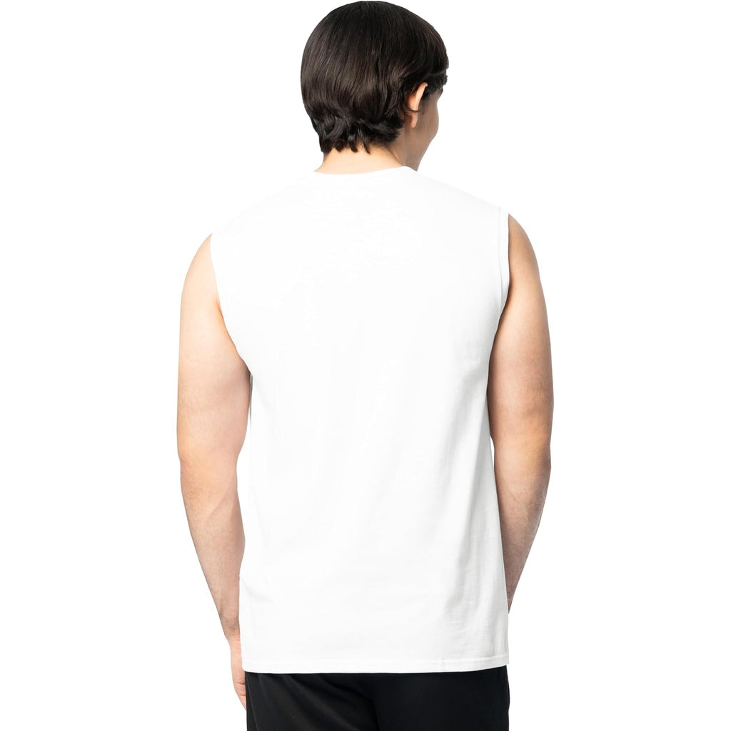 Fruit Of The Loom Men'S Eversoft Cotton Sleeveless T Shirts, Breathable & Moisture Wicking With Odor Control, Sizes S-4X