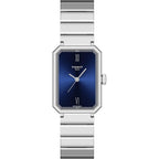 Tissot Srv, Swiss Quartz Watch For Women, Stainless Steel Case, Blue Dial, T1601101104300