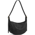 BOSTANTEN Purses for Women Crescent Crossbody Bag Vegan Leather Shoulder Hobo Handbag Adjustable Strap