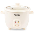 Aroma Corecoat Pot-Style Rice Cooker With One-Touch Control And Non-Stick Ceramic Coating (6 Cups Cooked, 3 Cups Uncooked)