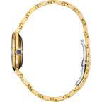 Citizen Women'S Eco-Drive Cinderella 75Th Anniversary Boxed Set, Blue Sunray Dial, Gold-Tone Stainless Steel Bracelet Watch (Model:Em1068-69W)