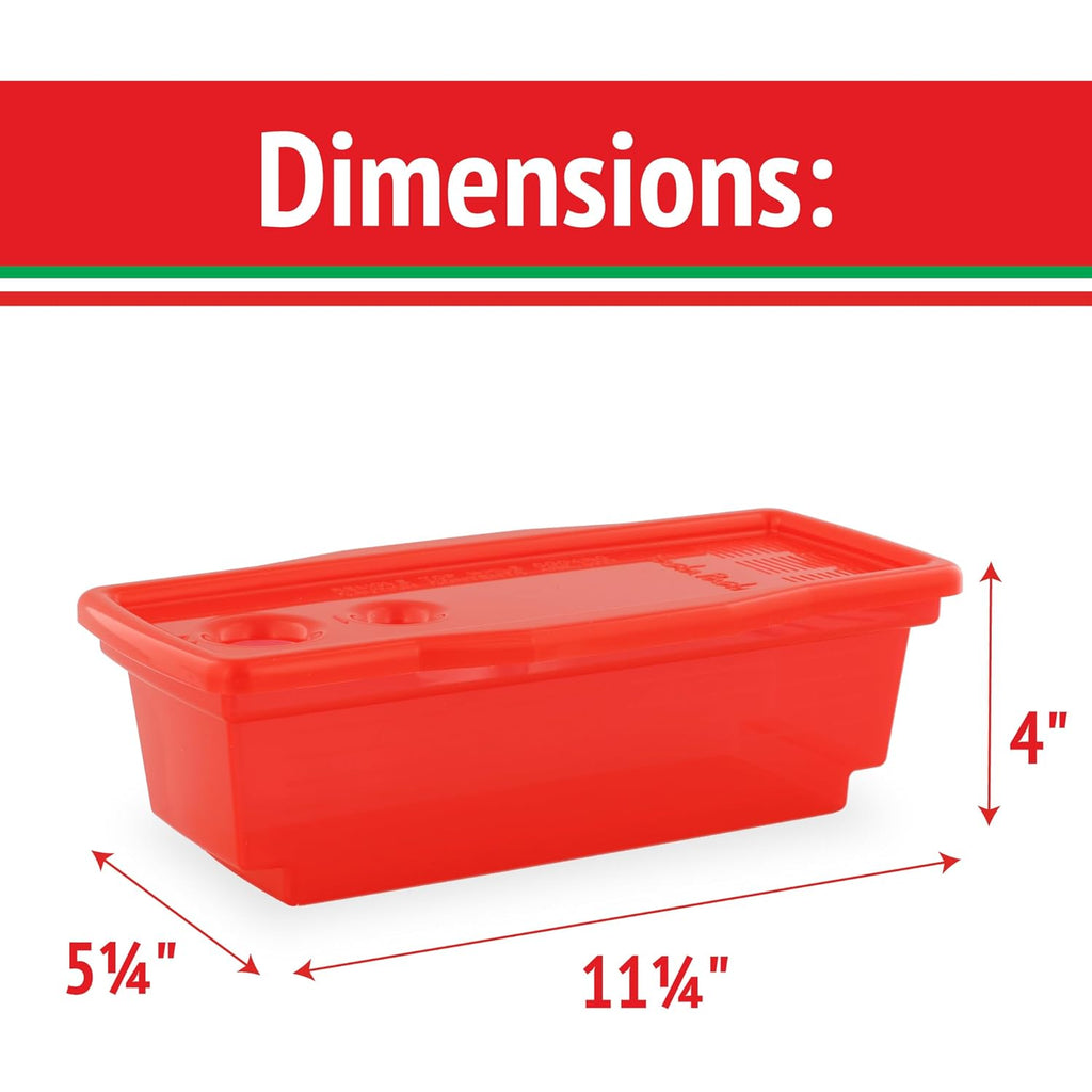 The Original Fasta Pasta Microwave Cooker w Lid and Built-in Strainer (Red)- No More Messes, Waiting for Water to Boil,or Sticky Noodles- Perfect Al Dente Pasta Every time- Patented, It Really Works!