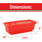 The Original Fasta Pasta Microwave Cooker w Lid and Built-in Strainer (Red)- No More Messes, Waiting for Water to Boil,or Sticky Noodles- Perfect Al Dente Pasta Every time- Patented, It Really Works!