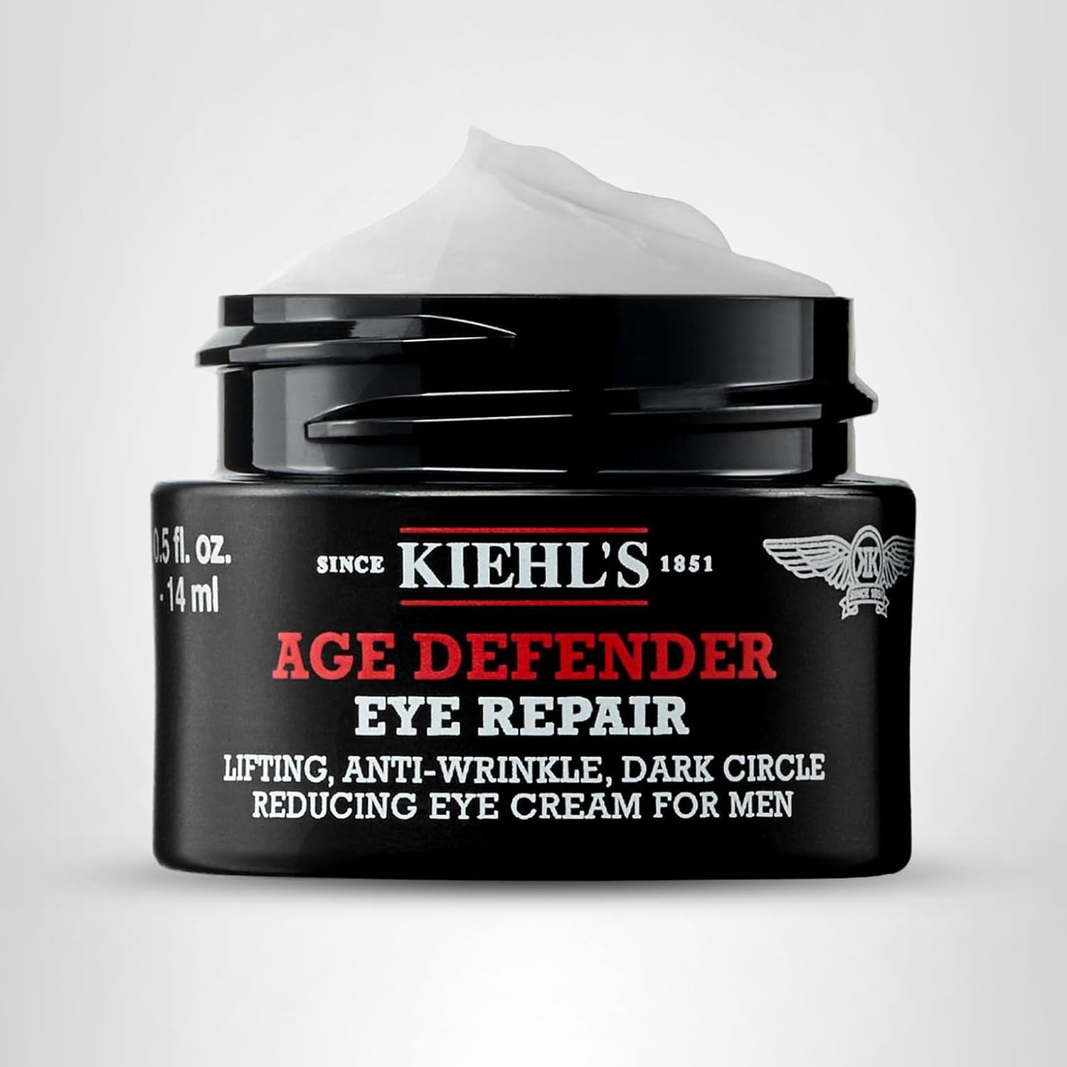 Kiehl'S Age Defender Eye Repair, Men'S Anti-Aging Eye Cream, Reduces Dark Circles, Wrinkles And Puffiness While Firming Skin, Minimizes Crow'S Feet And Under-Eye Wrinkles, Fragrance And Paraben Free