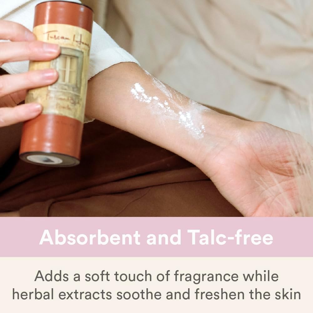 Soft Cashmere Scented Talc-Free Body Powder, Perfumed Dusting Powder, Camille Beckman, 3 Ounce