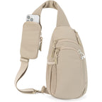 Sling Bag Nylon Crossbody Bags For Women With Anti-Theft Rfid Blocking Pocket Cross Body Purse Adjustable Shoulder Strap