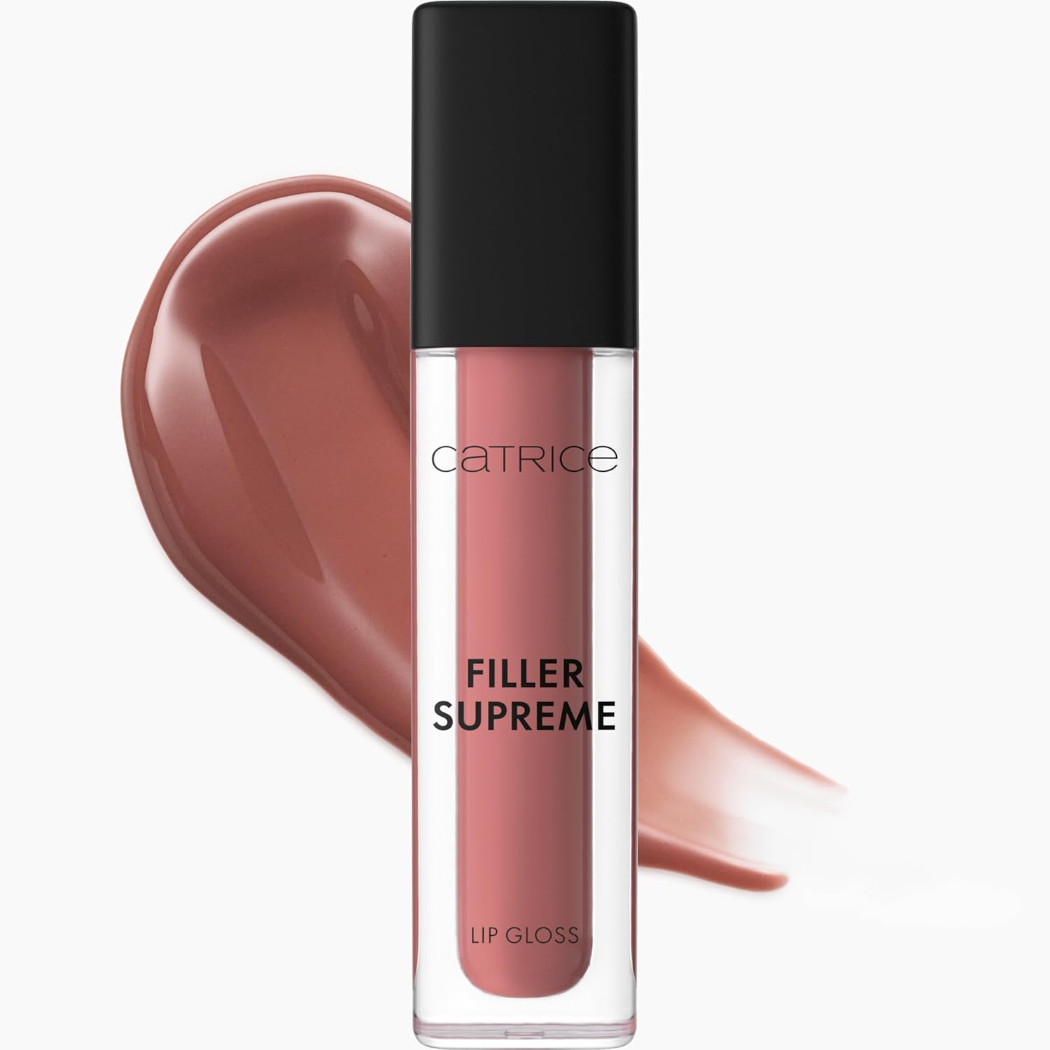 Catrice | Filler Supreme Lip Gloss with Peptides & Hyaluronic Acid | High-Shine, Hydrating Formula with Non-Sticky, Glossy Finish | Vegan & Cruelty Free (050 | Nude, Not Rude)
