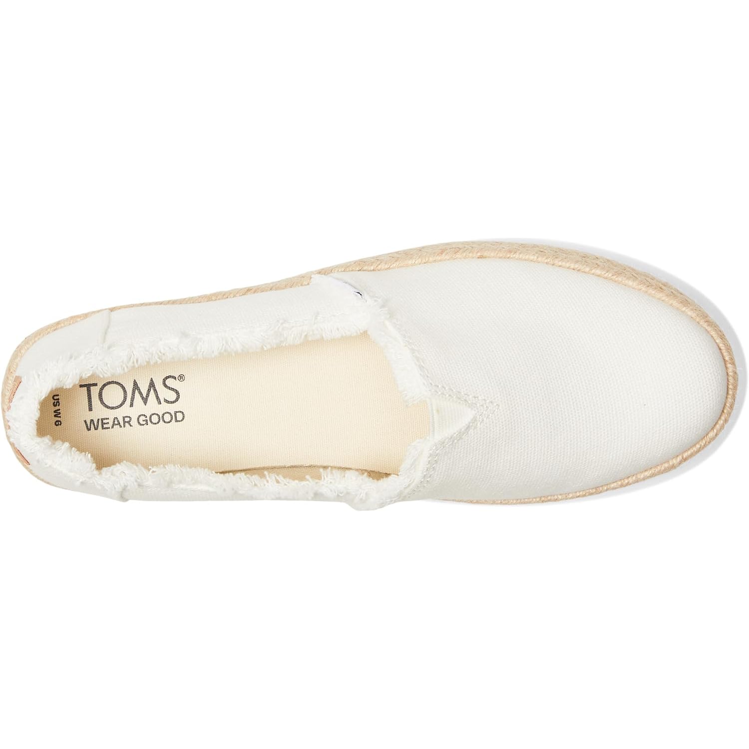 Toms Women'S Valencia Platform Espadrille, Textile Upper, Ortholite Insole