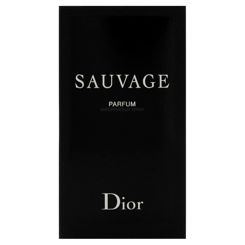 Dior Sauvage Parfum Spray For Men 2.0 Ounces, Clear