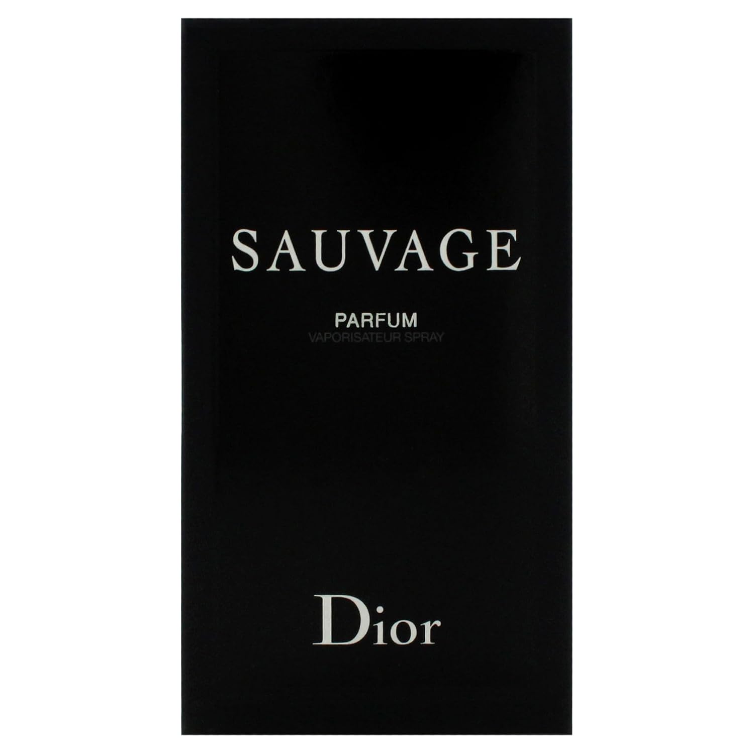 Dior Sauvage Parfum Spray For Men 2.0 Ounces, Clear