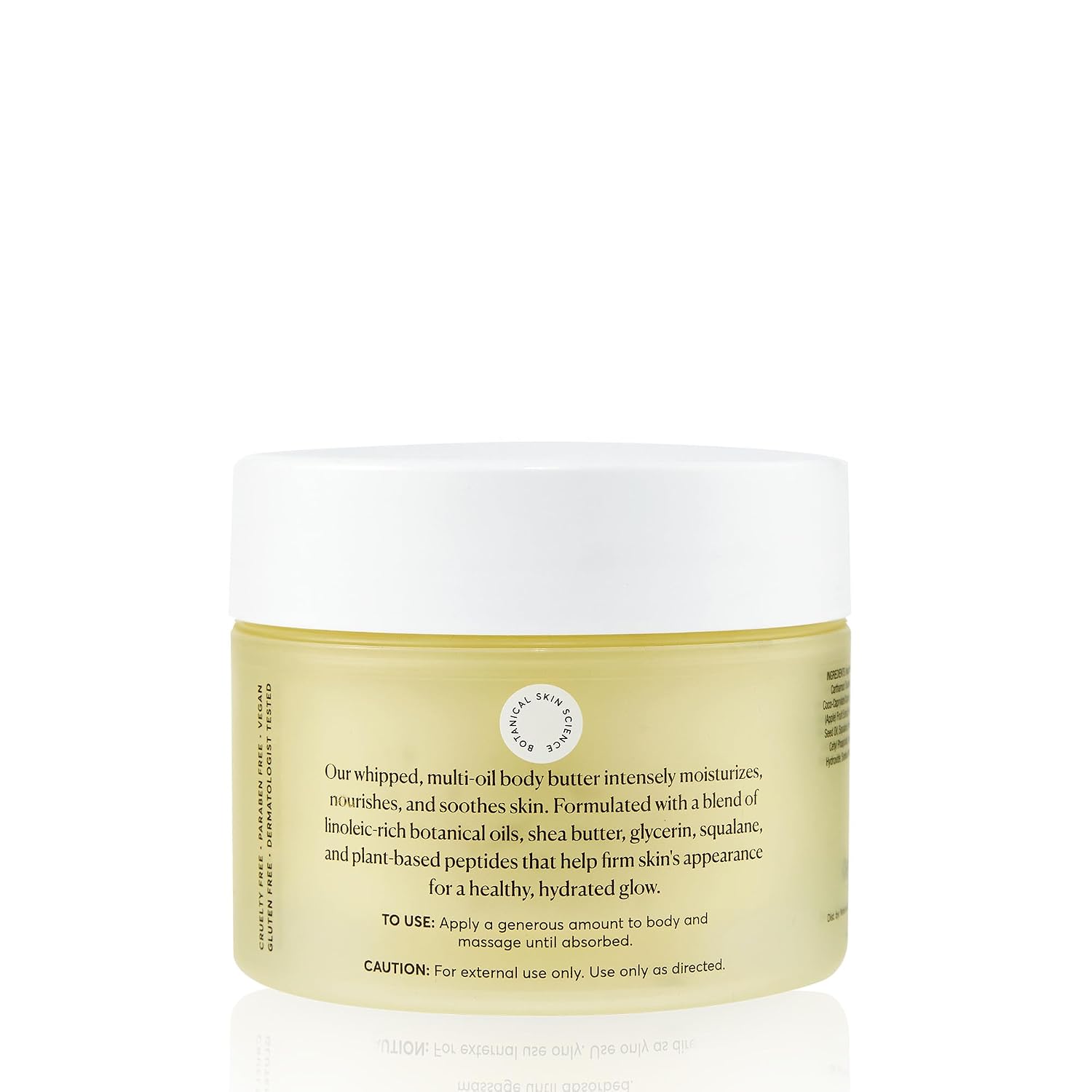 Naturium The Glow Getter Whipped Multi-Oil Body Butter, Firming Cream & Body Moisturizer With Shea Butter, 7.7 Fl Oz