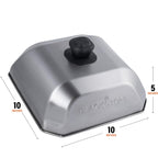 Blackstone 5555 Basting Cover, Medium, Square | Heat-Resistant Handle, Dishwasher Safe