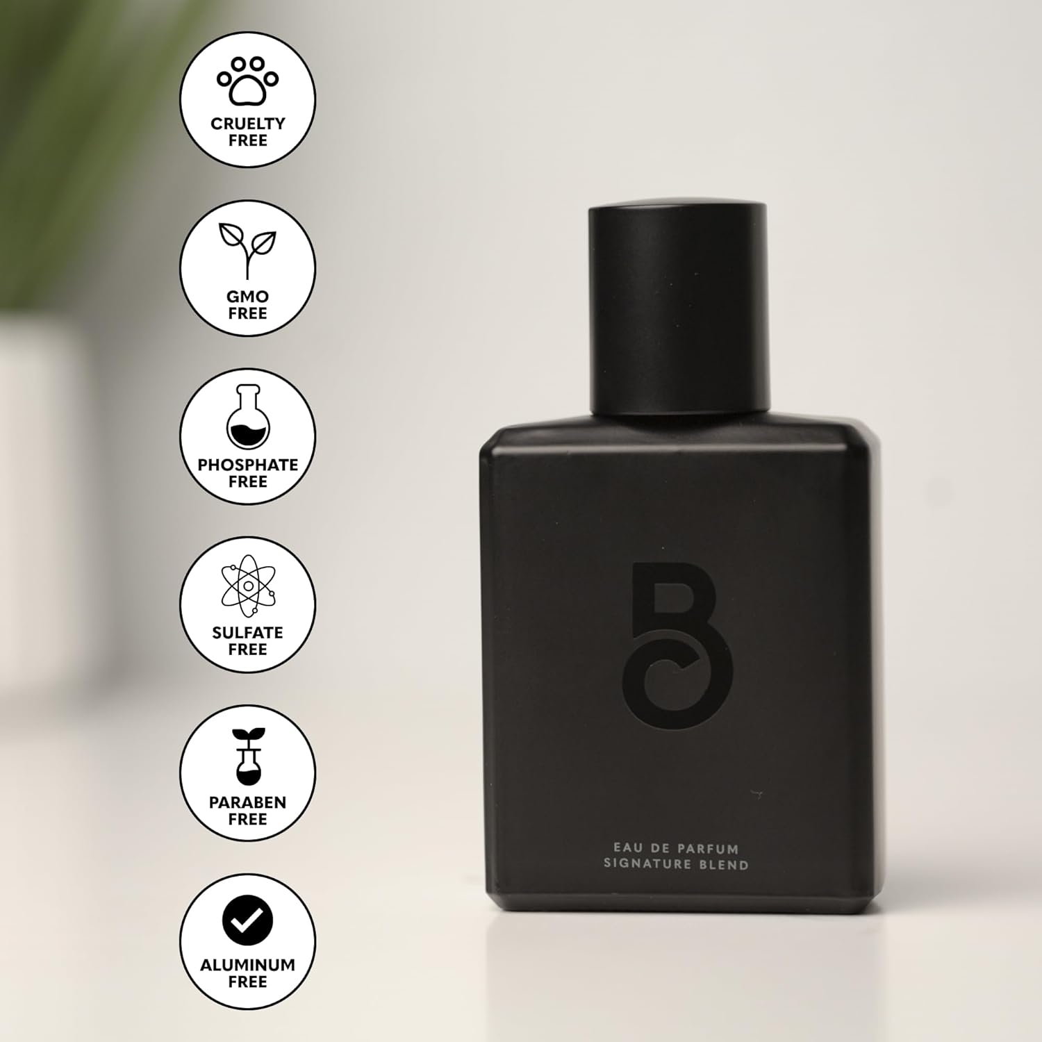 The Beard Club Signature Blend Mens Cologne – Eau de Parfum Spray 1.7 Fl Oz (50ml) Cologne for Men – Long Lasting Fragrance - Bergamot, Pineapple, Cedarwood & Vanilla – Bold Masculine Perfume for Men