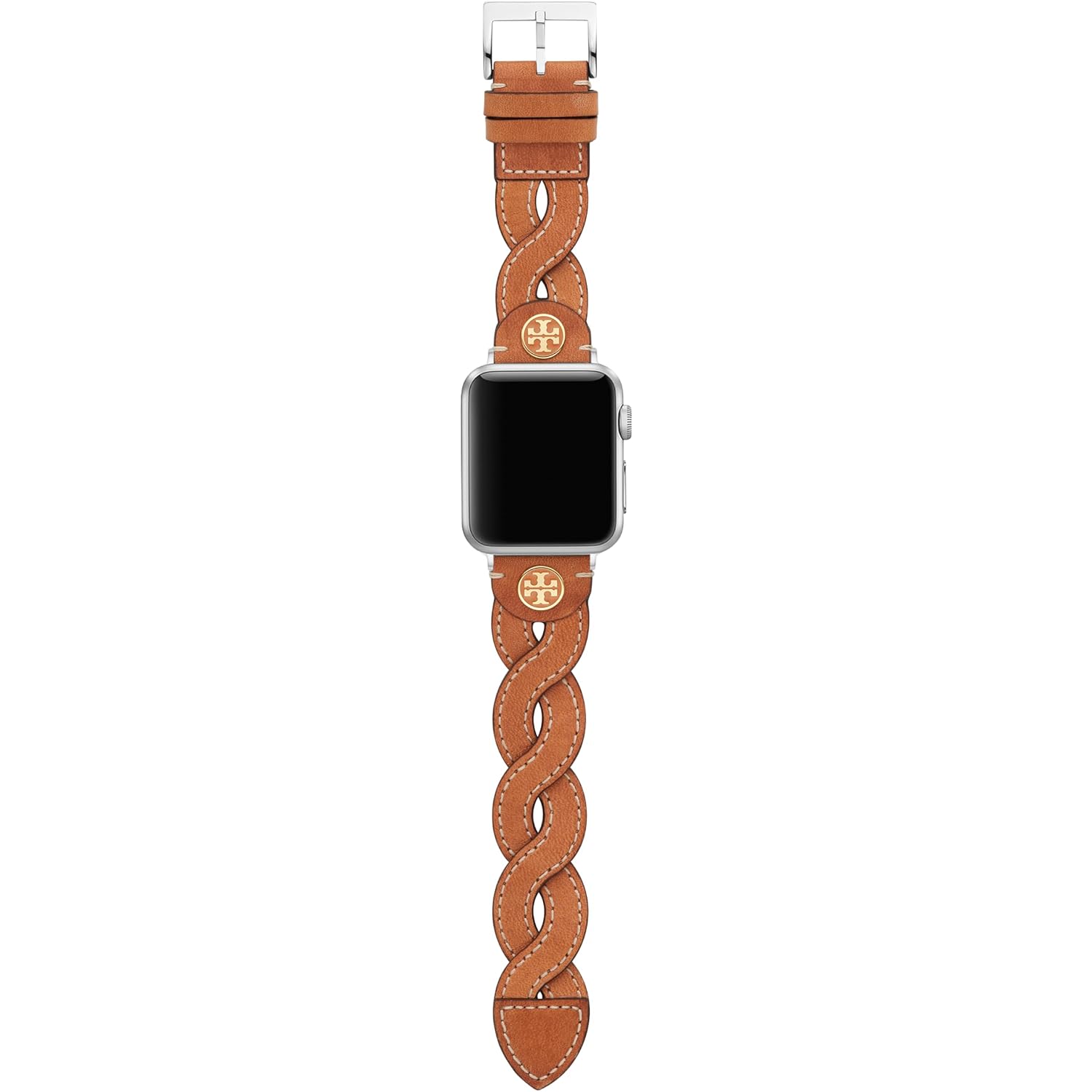 Tory Burch Women'S Braided-Leather 38/40/41/42Mm Band For Apple Watch®
