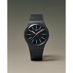 Swatch New Gent Biosourced Lacquered Unisex Watch Casual Polymer Grey Quartz Waterproof Cobblestone Street