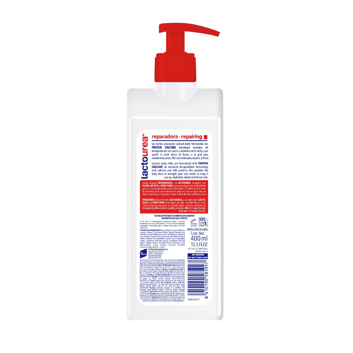Lactovit Lactourea Body Milk 400Ml