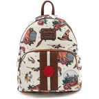 Loungefly Harry Potter Tattoo Art Cream Color Womens Double Strap Shoulder Bag Purse