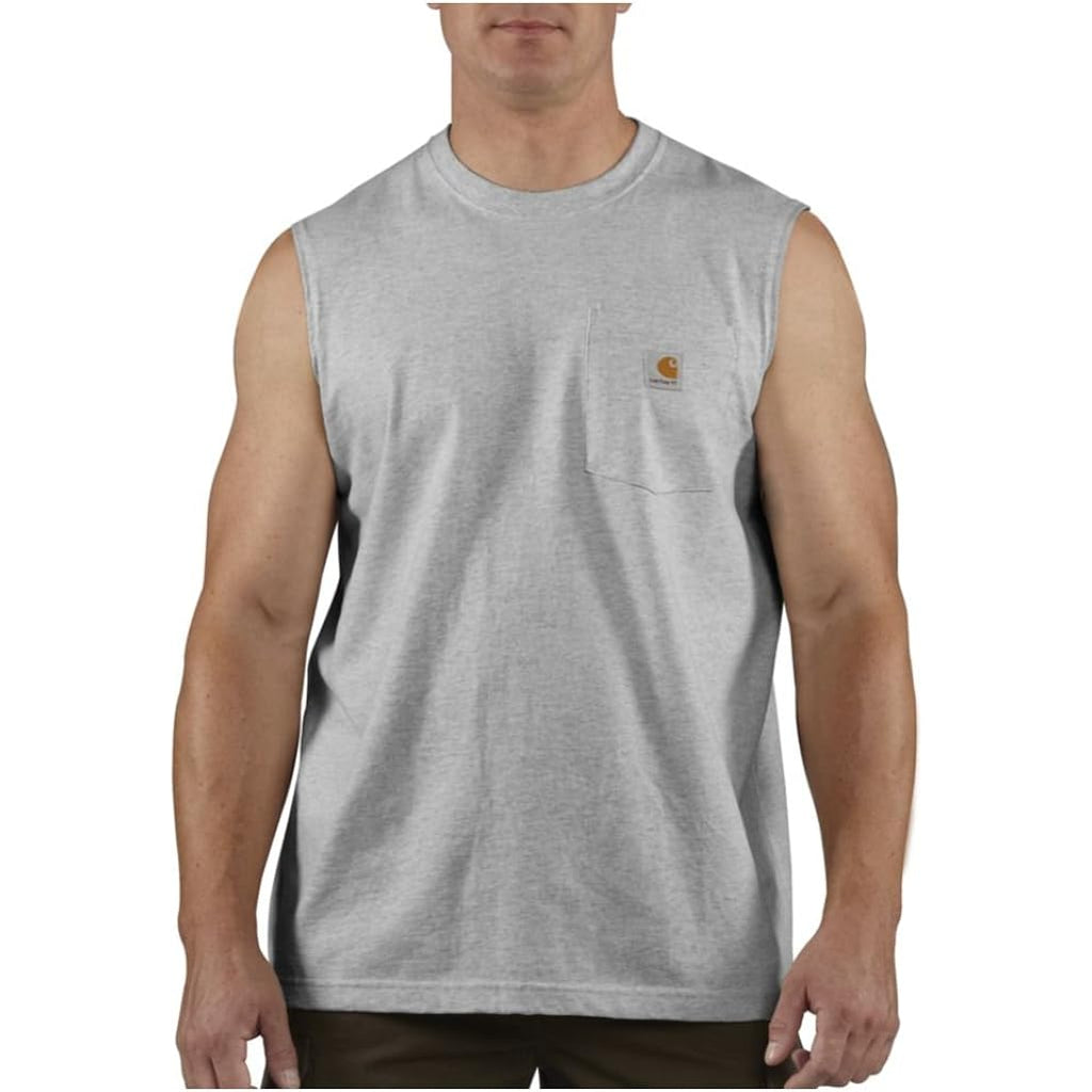 Carhartt Men'S Dearborn Relaxed Sleeveless T-Shirt