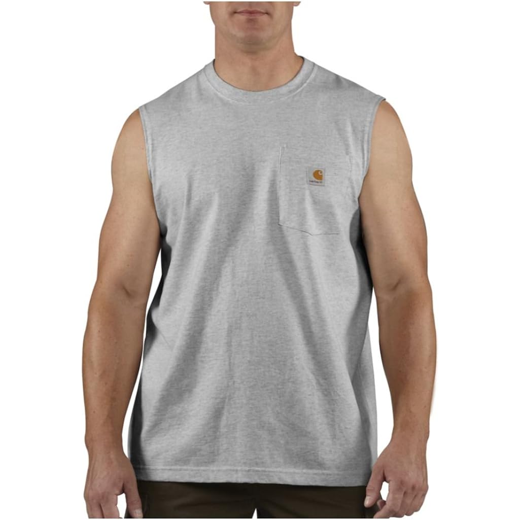 Carhartt Men'S Dearborn Relaxed Sleeveless T-Shirt