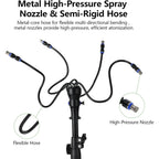 Misters For Outside Patio With 15L Bucket, Standing Portable Misting Cooling System With Adjustable Height(Up To 47In), With 10000Mah Water Pump, 8 Nozzles, For Outdoor Patio Cooling Pool Bbq
