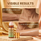 2Pcs Castor Oil With Rose Quartz Roller - 100% Cold Pressed Moisturizing Oil With Rose Quartz Roller Ball For Face And Body, Hair, Eyebrows, Moisturize Skin