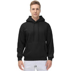 The Gym People Men'S Fleece Pullover Hoodie Loose Fit Hooded Sweatshirt | Warm Plush Lining, Hooded Sweatshirt With Pockets, Soft Fabric, Pullover Hoodie For Work, Travel