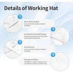 Adjustable Working Cap Breathable Unisex Women Men Elastic Bandage Tie Back Hats Scrub Nursing Doctor Surgeon Cap