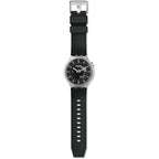 Swatch Big Bold Irony Lacquered Unisex Watch Casual Polymer Black Automatic Waterproof Dark Irony