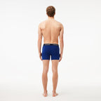 Lacoste Men'S Long Stretch Cotton Jersey Boxer Brief 3-Pack