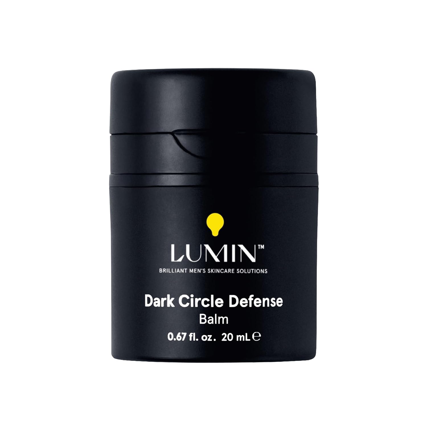 Lumin Men’S Dark Circle Defense Balm – Hydrating Eye Cream With Caffeine & Niacinamide, Korean Skincare For Men, Reduces The Look Of Puffiness, Fine Lines & Dark Circles, Daily & Night Use, 20Ml